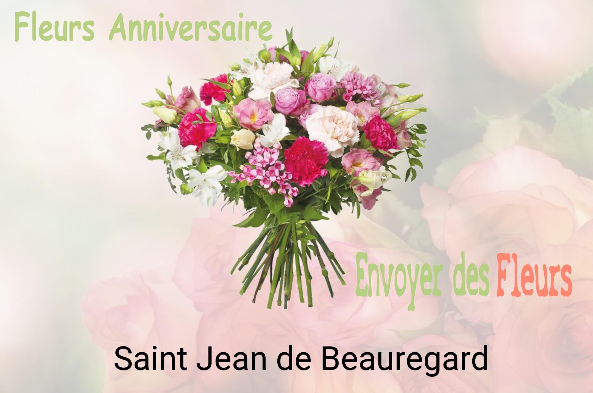Bouquet de fleurs d’anniversaire livré à Saint-Jean-de-Beauregard